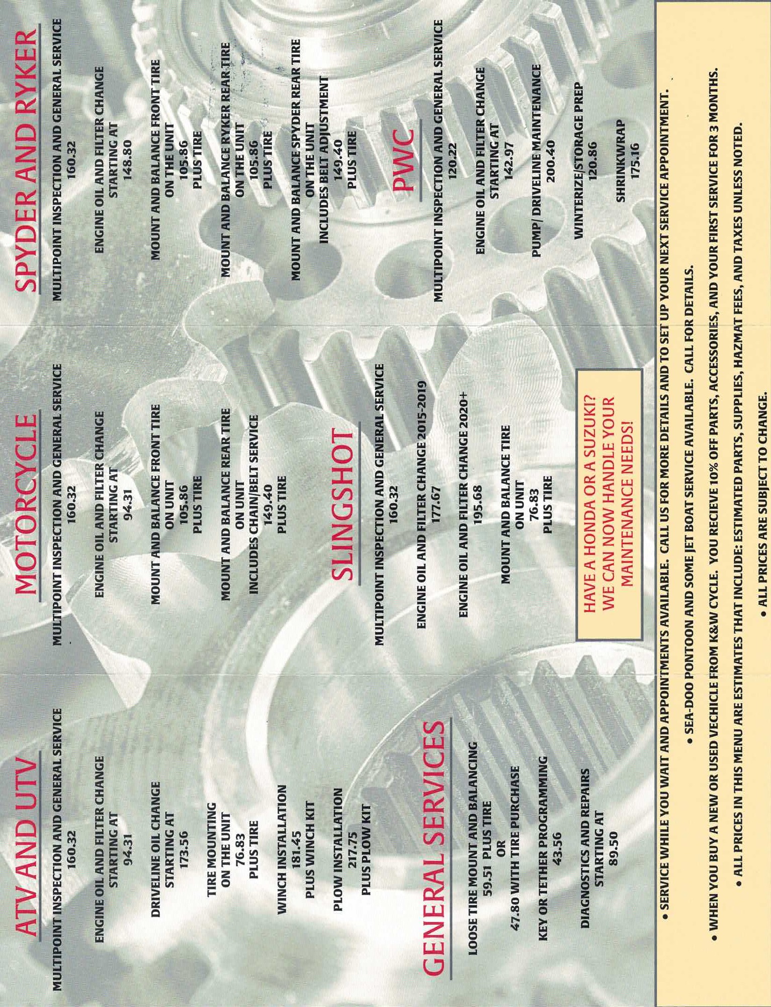 K&W Cycle Establishment